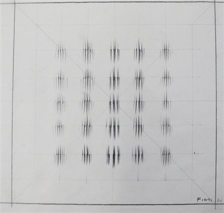 ENNIO FINZI, Senza titolo, 1971