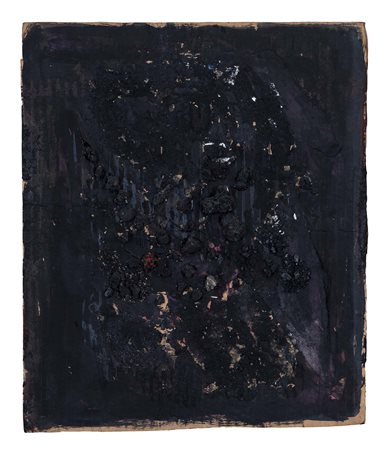 GIUSEPPE SPAGNULO (Grottaglie, 1936 - Milano, 2016) senza titolo 2009 cartone...