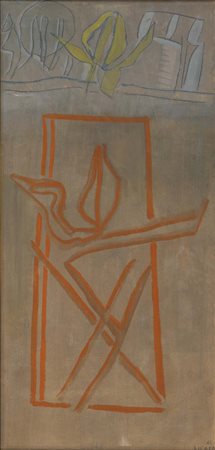 RICCARDO LICATA (Torino, 1929 - Venezia, 2014) Speranza GCR 1964 tempera...