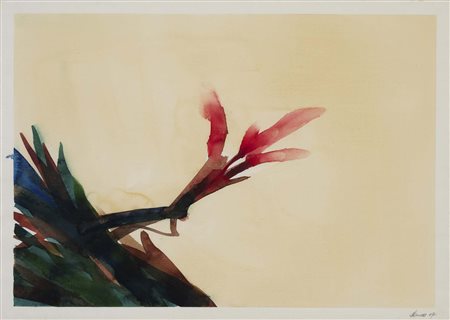 DAVIDE BENATI (Reggio Emilia , 1949) Grande mattino 2007 acquerello su carta...