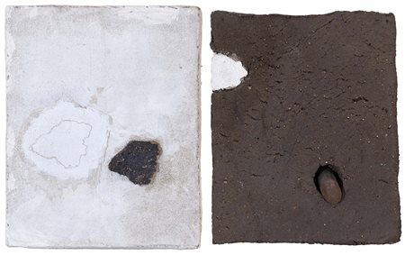 NANNI VALENTINI (Pesaro, 1932 - 1985) I segni della terra 1980-81 lotto di 2...