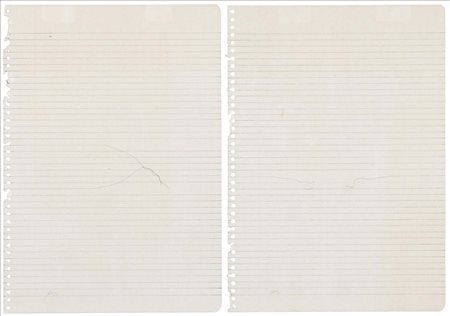 IVENS MACHADO (Florianopolis, 1942 - 2015) senza titolo 1974 lotto di due...