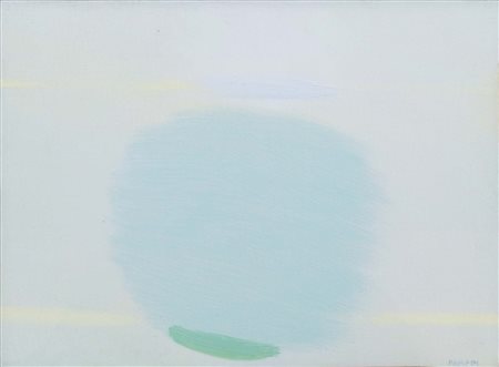 SAVERIO RAMPIN (Stra' (Ve), 1930 - Venezia, 1992) senza titolo (anni 60) olio...