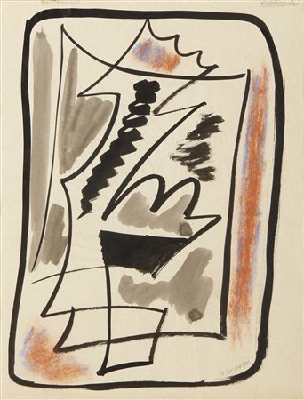 SEVERINI GINO (1883 - 1966) - Senza titolo.