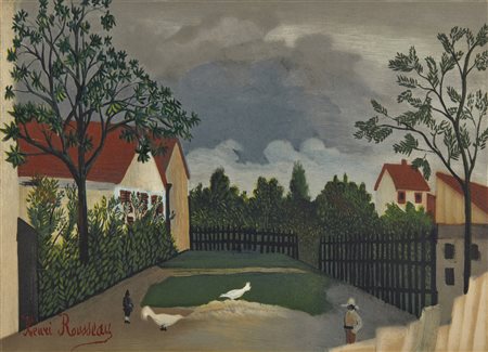 ROUSSEAU HENRI  (1844 - 1910) - Senza titolo.