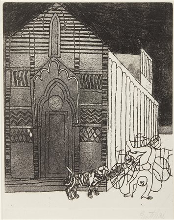 GENTILINI FRANCO (1909 - 1981) - Senza titolo.