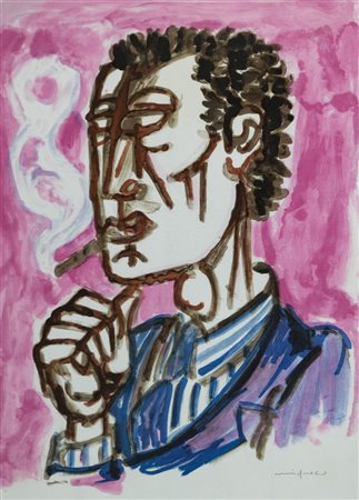 MIGNECO GIUSEPPE (1908 - 1997) - Senza titolo.