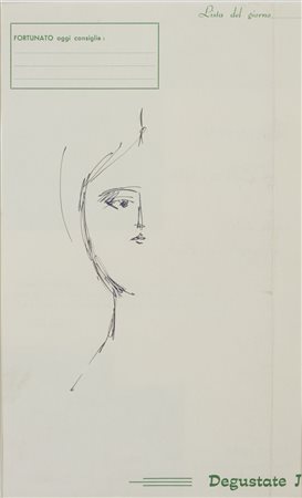 BUENO ANTONIO (1918 - 1985) - Volto.