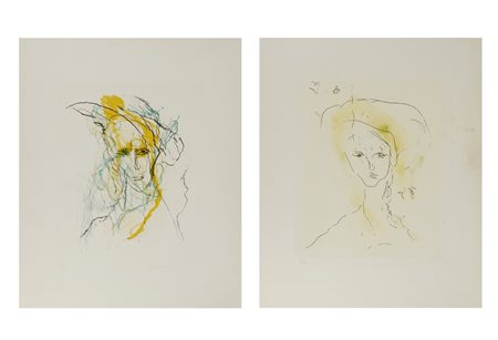 TRECCANI ERNESTO (1920 - 2009) - Lotto composto da n. 3 fogli.