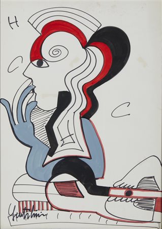 GENTILINI ALDO (1911 - 1982) - Senza titolo.