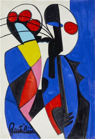 GENTILINI ALDO (1911 - 1982) - Senza titolo.