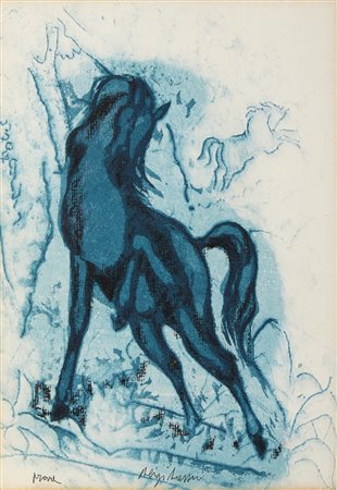 SASSU ALIGI (1912 - 2000) - Senza titolo.