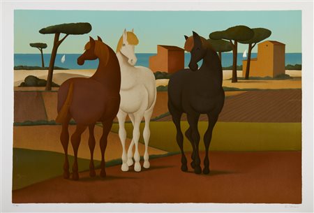 MASI ROBERTO (1940 - 2011) - Cavalli.