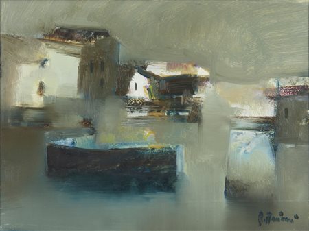 BETTARINI LIDO (n. 1927) - Marina con barche.