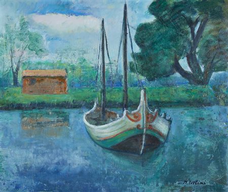  AUTORE NON IDENTIFICATO  - Laguna. .