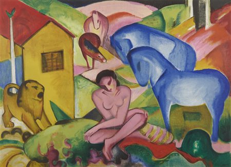 MARC FRANZ (1880 - 1916) - Senza titolo.