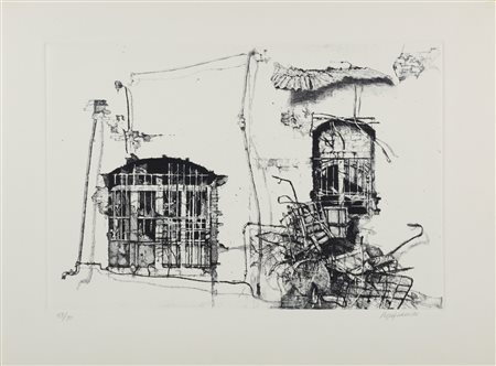 VESPIGNANI RENZO (1924 - 2001) - Finestre.
