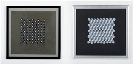 BIGGI GASTONE (1925 - 2014) - Lotto composto da n.2 fogli. Senza titolo.