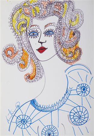 LOPES BERTINA (1924 - 2012) - Senza titolo.