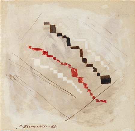 BELMONTESI FULVIO (1919 - 2000) - Senza titolo.