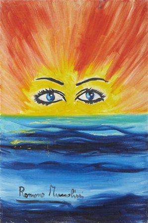 MUSSOLINI ROMANO (1927 - 2008) - Senza titolo.