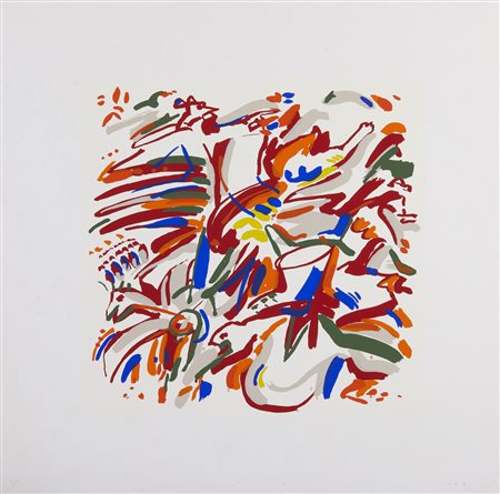 POZZI LUCIO (n. 1935) - Senza titolo.