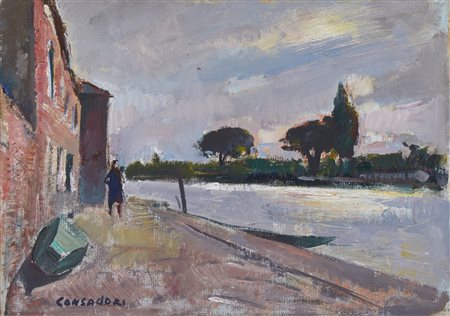 CONSADORI SILVIO (1909 - 1994) - Senza titolo.