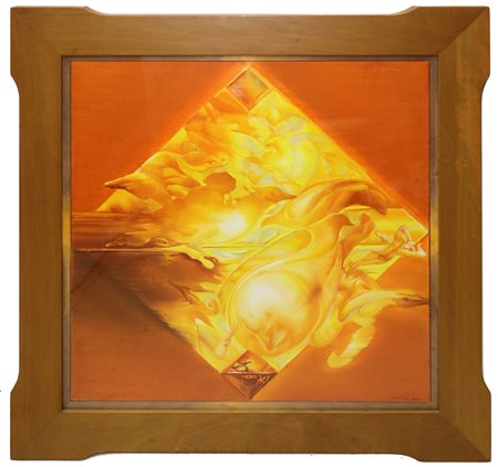 Notari  Romano (Foligno 1933-2023)  - Amore solare instabile, 2001