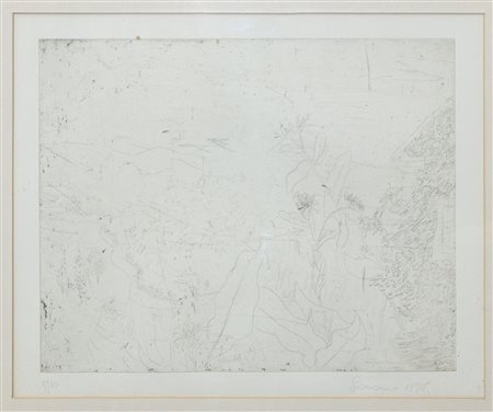 Giuseppe Sorano (Siracusa 1896-Siracusa 1968)  - Senza titolo, 1978