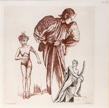 Autore anonimo del XX sec. - Senza titolo, 1980