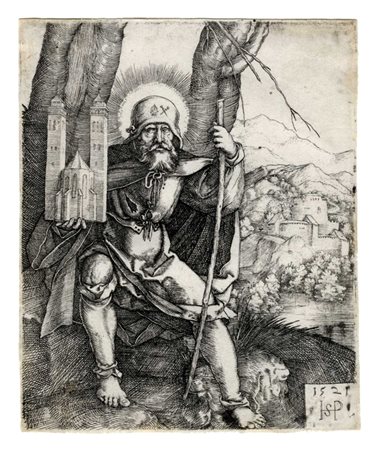 Hans Sebald  Beham, San Sebaldus. 1521.