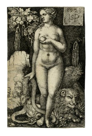 Hans Sebald  Beham, Eva. 1523.