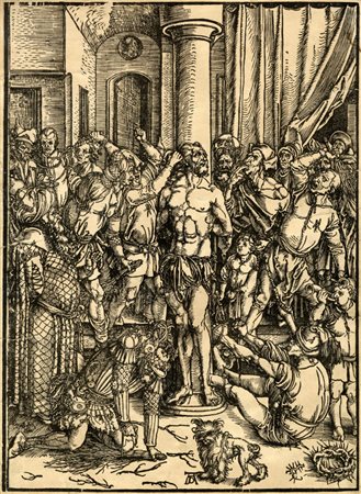 Albrecht  Dürer [da], Cristo alla colonna. 1496-1497 [XVIII secolo].