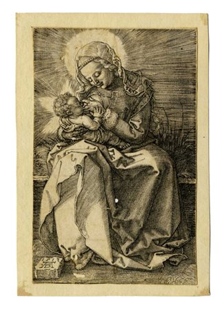 Albrecht  Dürer, La Vergine che allatta. 1519.