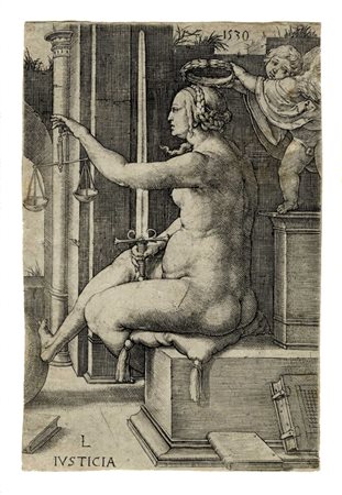 Lucas  Van Leyden, Iusticia. 1530.