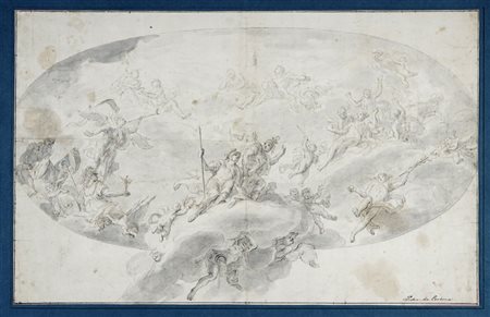 Anonimo della seconda metà del XVII secolo, Convito degli dei.