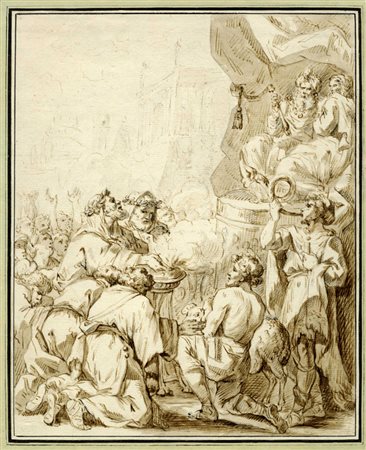 Anonimo del XVIII secolo, Scena di sacrificio.