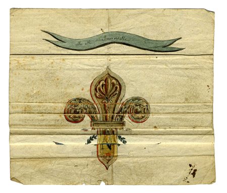 Anonimo della prima metà del XVIII secolo, Je reprends mon bonnet et je te laisse ta calotte. 1815 ca.