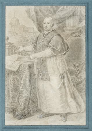 Giovanni Domenico  Porta, Ritratto di Papa Pio VI Braschi. 1776 ca.