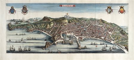 Pierre Mortier, Napoli. Amsterdam: Pierre Mortier, 1704.