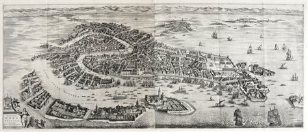 Pieter Van der Aa, Celeberrima urbs Venetiae. Lugd. Batav excudit Petrus Van der Aa, 1720 ca.
