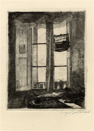 Luigi Bartolini, La finestra del solitario. 1925.