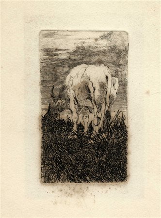 Giovanni Fattori, Bove che bruca (già Bove nel bosco).