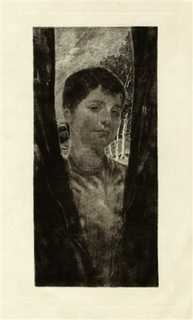 Max Klinger, Die Ferngeliebte. 1896.