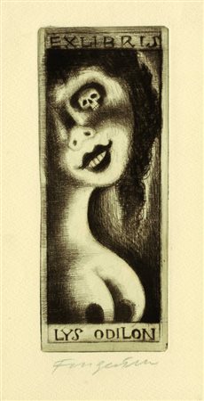 Michel Fingesten, Lotto composto di 5 ex libris.