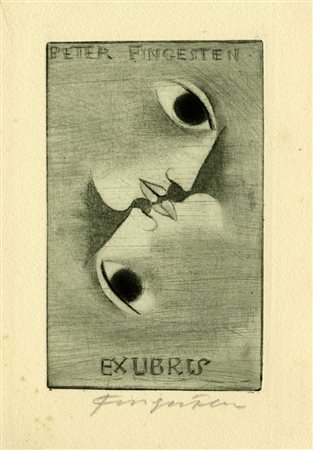 Michel Fingesten, Lotto composto di 5 ex libris. 1937.