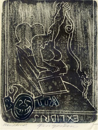 Michel Fingesten, Ex libris Botta. 1941-43.