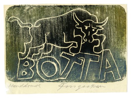 Michel Fingesten, Lotto composto di 2 ex libris. 1941-43.