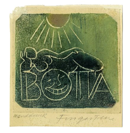 Michel Fingesten, Lotto composto di 2 ex libris. 1942-43.