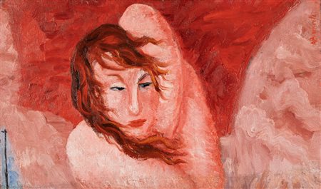 Adriana Pincherle (Firenze 1905-1996)  - Frammento di nudo disteso, 1935